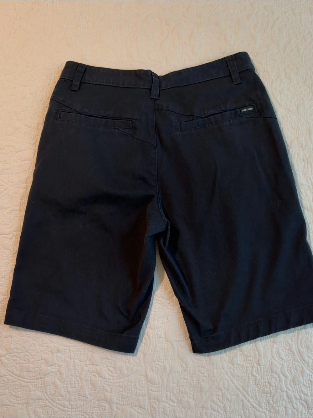 Volcom | Frickin Modern Stretch Shorts | Dark Navy | Size 30 | Chino Skatewear